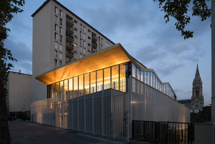 Salle de sports - Couronnes/Lacroix Paris (20) Projet Lauréat