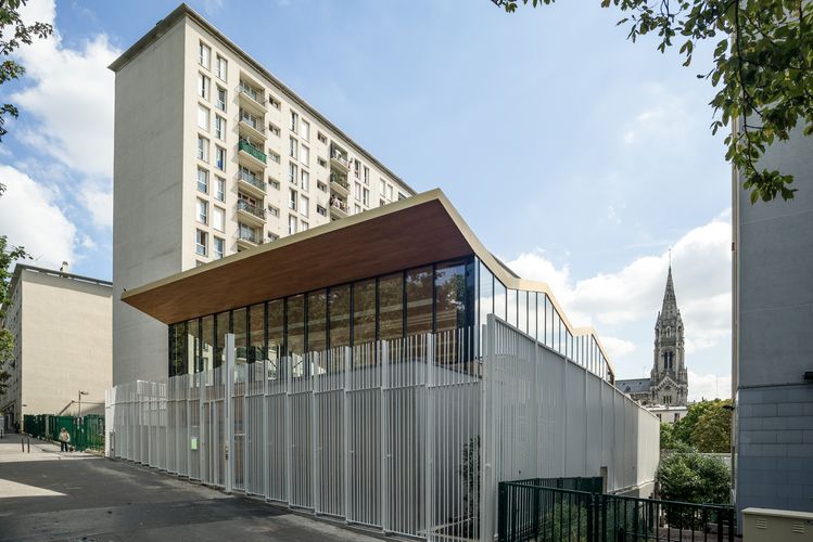 Salle de sports - Couronnes/Lacroix Paris (20) Projet Lauréat