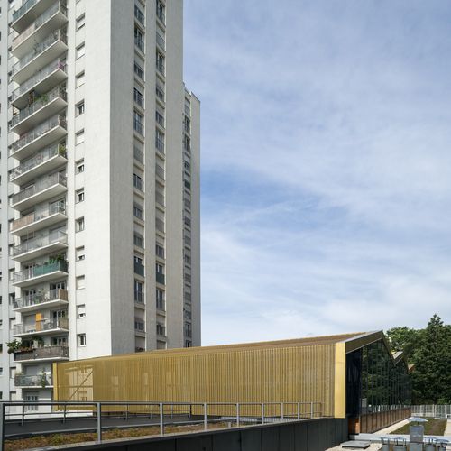 Salle de sports - Couronnes/Lacroix Paris (20) Projet Lauréat