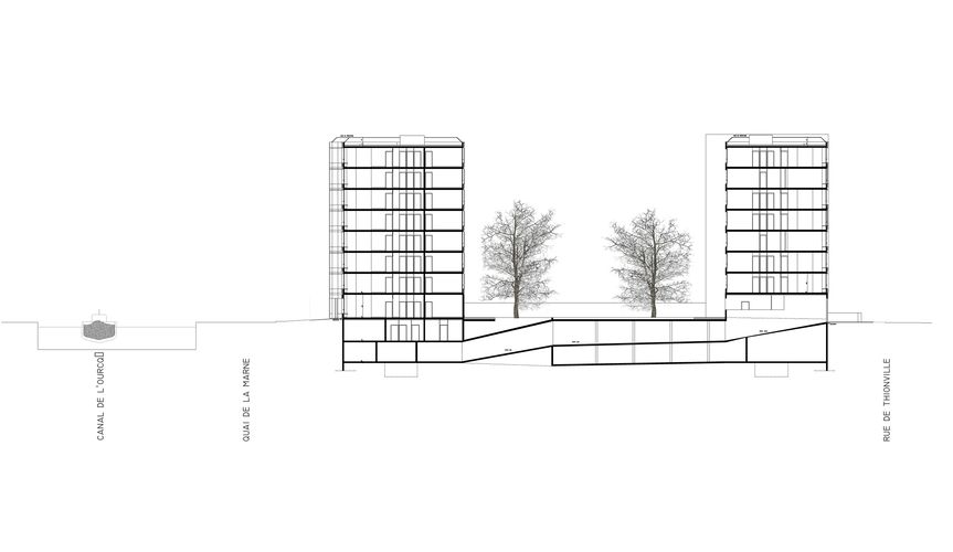 31 logements P.L.I. - Marne/Thionville Paris (19)